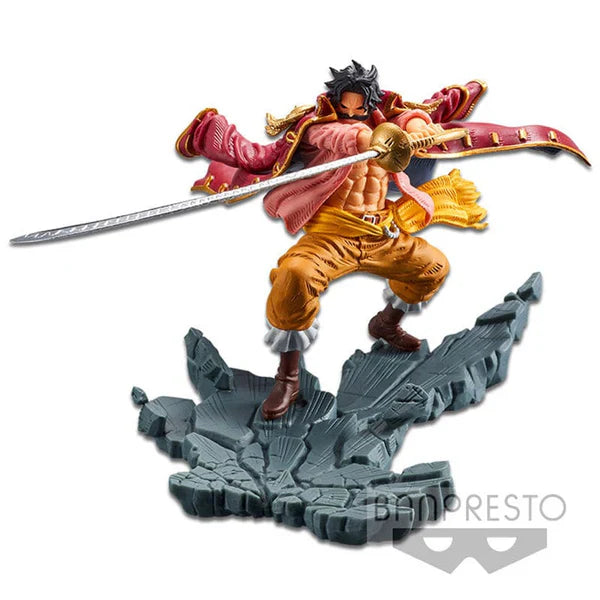 One Piece Manhood Gol D. Roger and Edward Newgate Figure