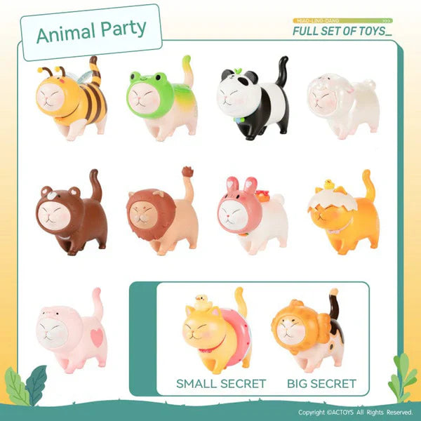Meow Bells Animal Party Series Blind Box