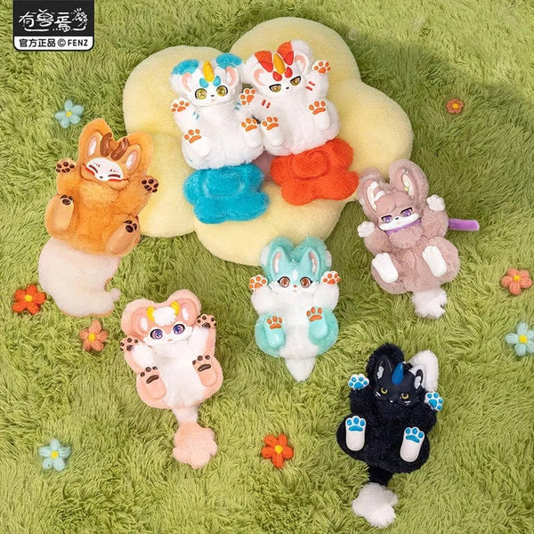 멋진 짐승들 배 업 시리즈 봉제 인형 시리즈 블라인드 박스