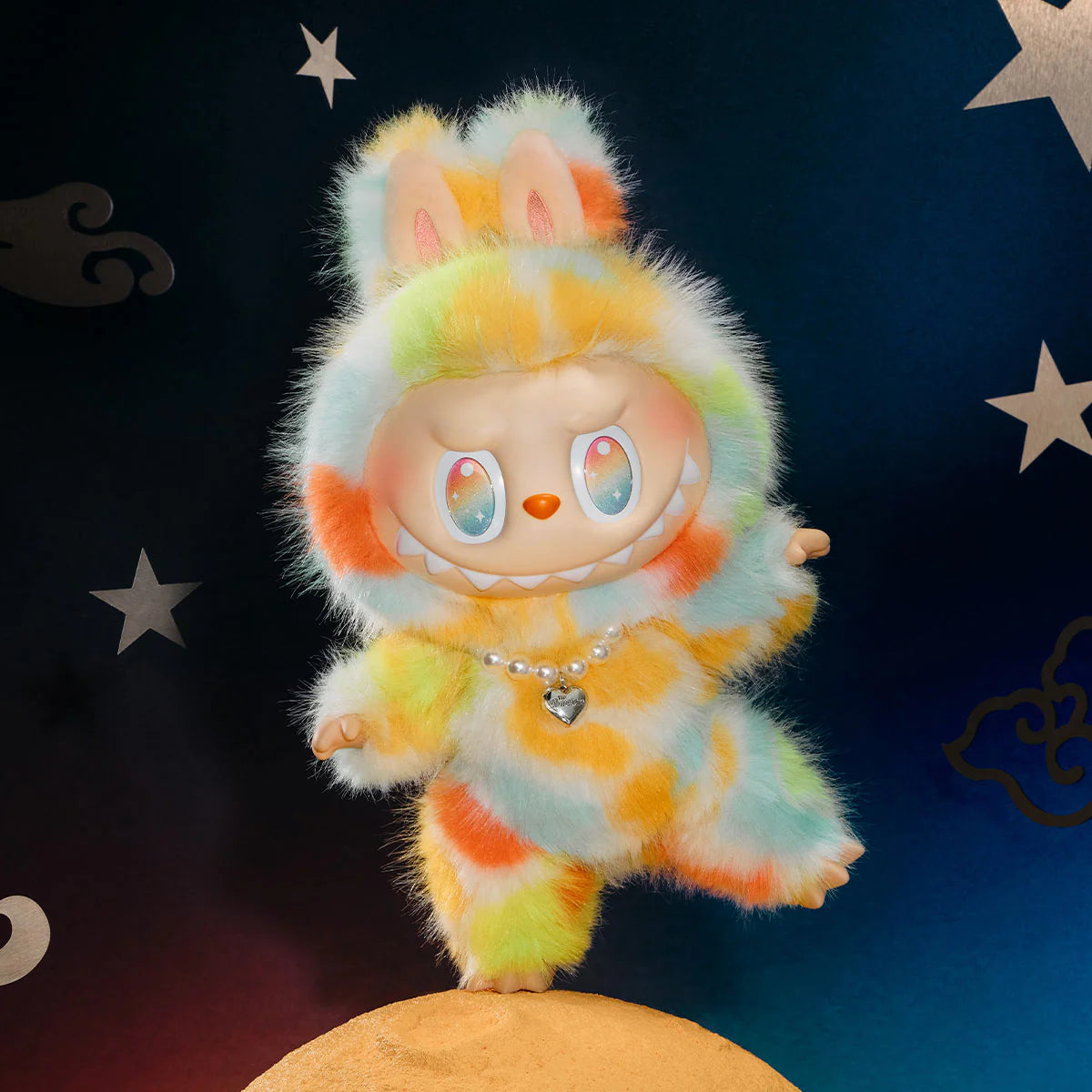 THE MONSTERS Big Into Energy Series-ROCK THE UNIVERSE Vinyl Plush Doll