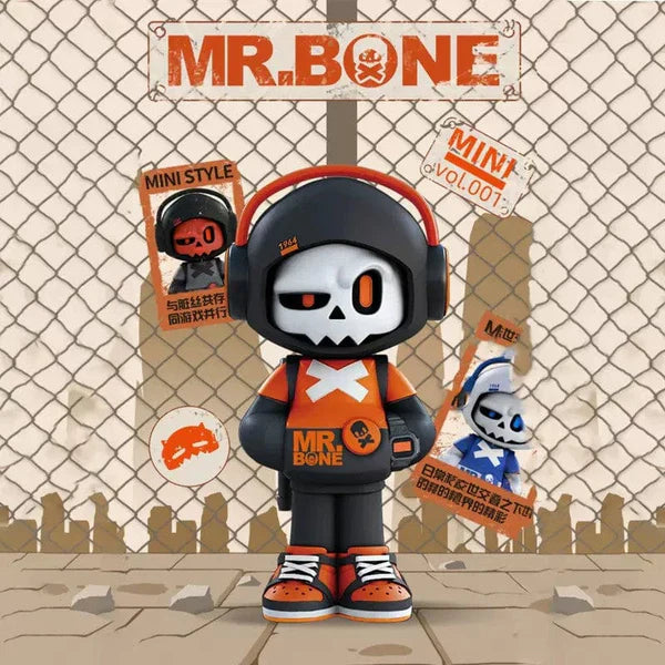 MR.BONE Video Game Boy & Skull Hero Series Blind Box