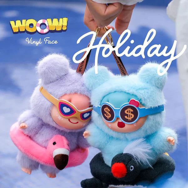 WOOW Happy Holiday Series Vinyl Face Plush Blind Box
