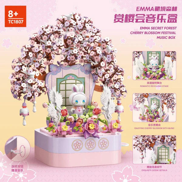 Emma Cherry Blossom Music Box(Lego)