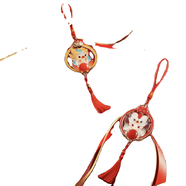 롱이 선사하는 보물, 용의 해 배지 블라인드 박스 