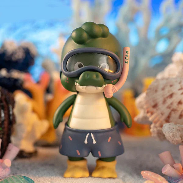 Little Crocodile Sean Beach Vacation Series Blind Box
