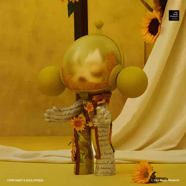 MEGA a SKULLPANDA 400% Van Gogh Museum Sunflowers