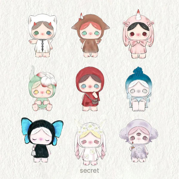 오로라의 새로운 원더랜드 여행 시리즈 블라인드 박스