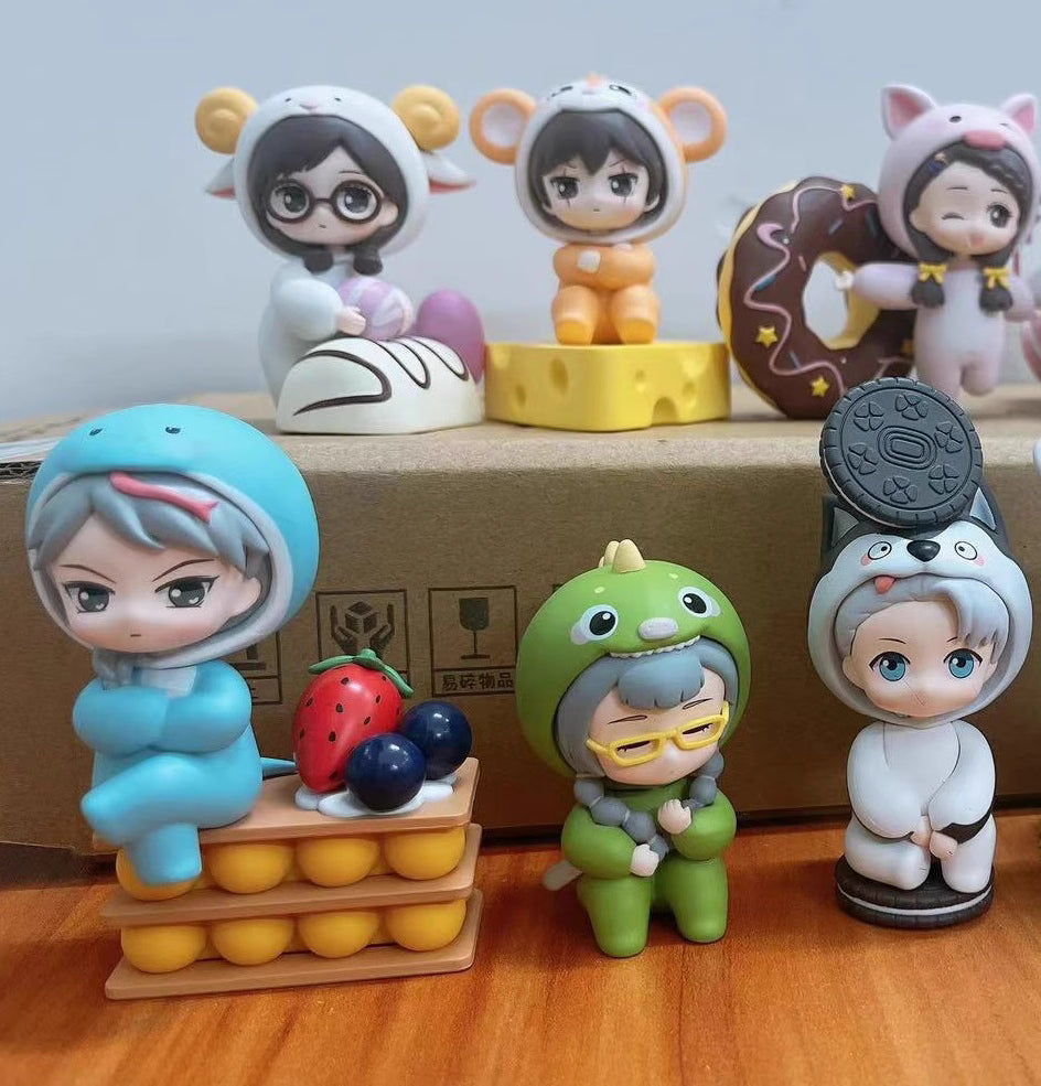 Miao Xiao Tu Chinese Zodiac Dessert Series Blind Box