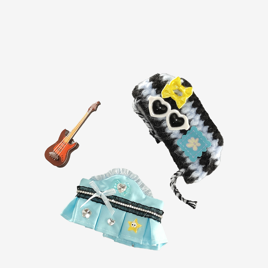 LB-DVL005 Summer suit (Skirt + headscarf + guitar)