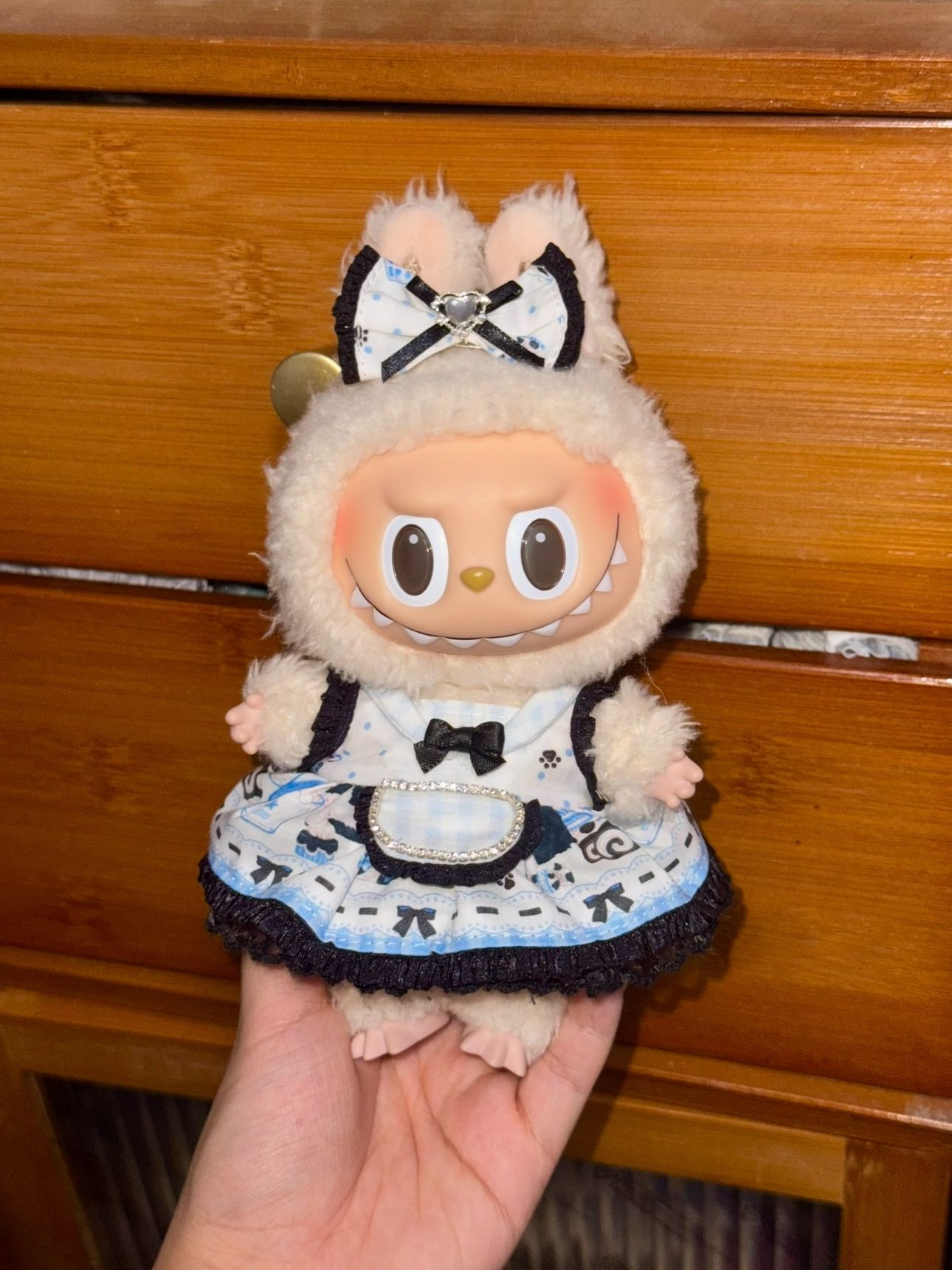 LB-DVL015 Bow print dress