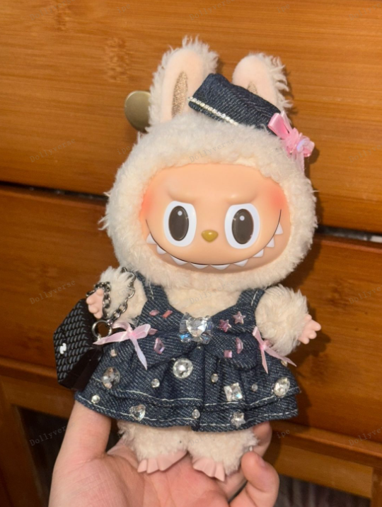 LB-DVL028 Bow denim skirt